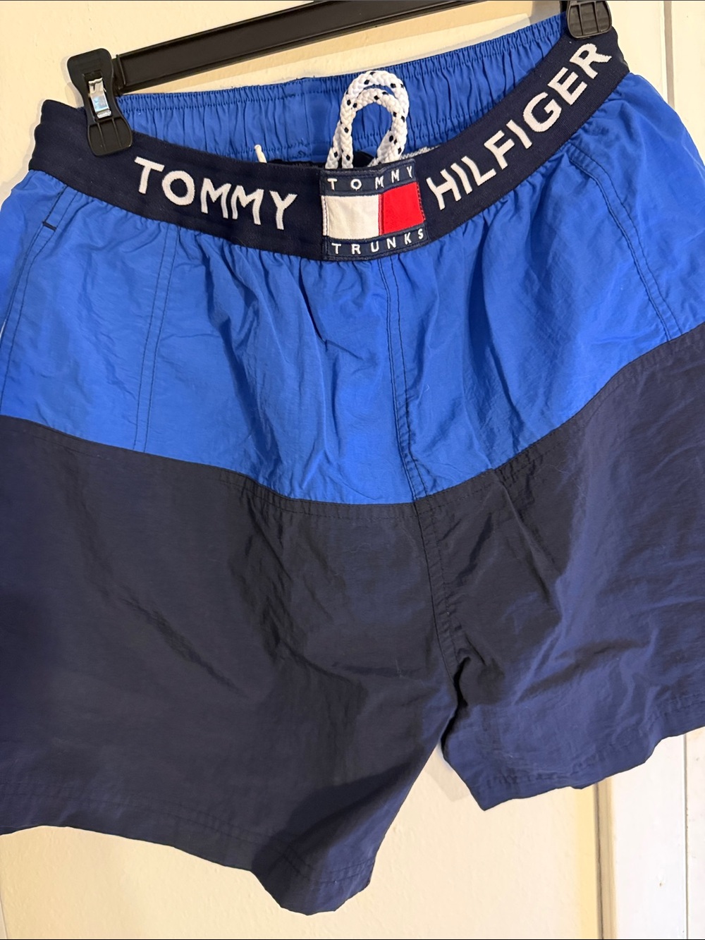 Tommy Hilfiger Blue Colorblock Swim Shorts